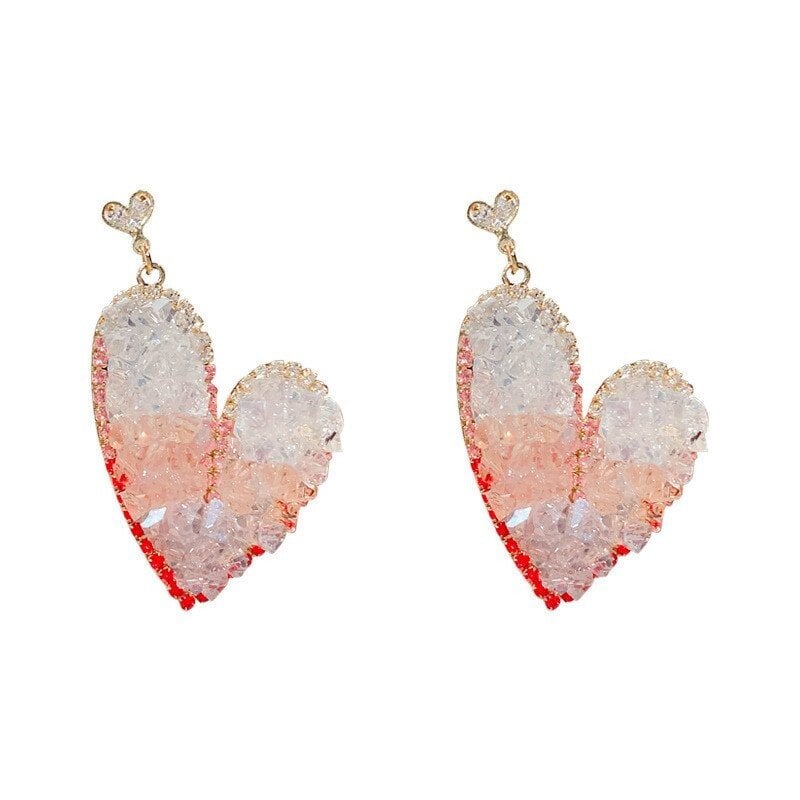 Sweet Love Crystal Earrings (đź’—Valentine's Day Limited Edition)
