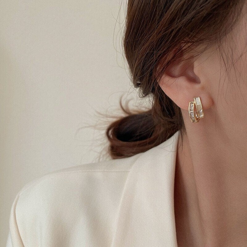Fritillaria shine zircon ear