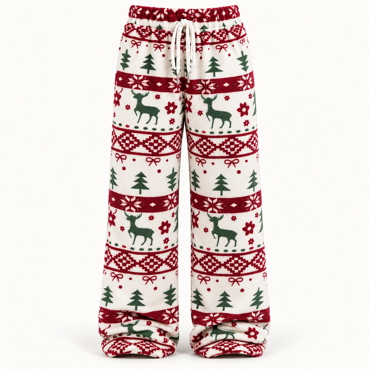 Women's Cozy Fleece Plaid Lounge Pants