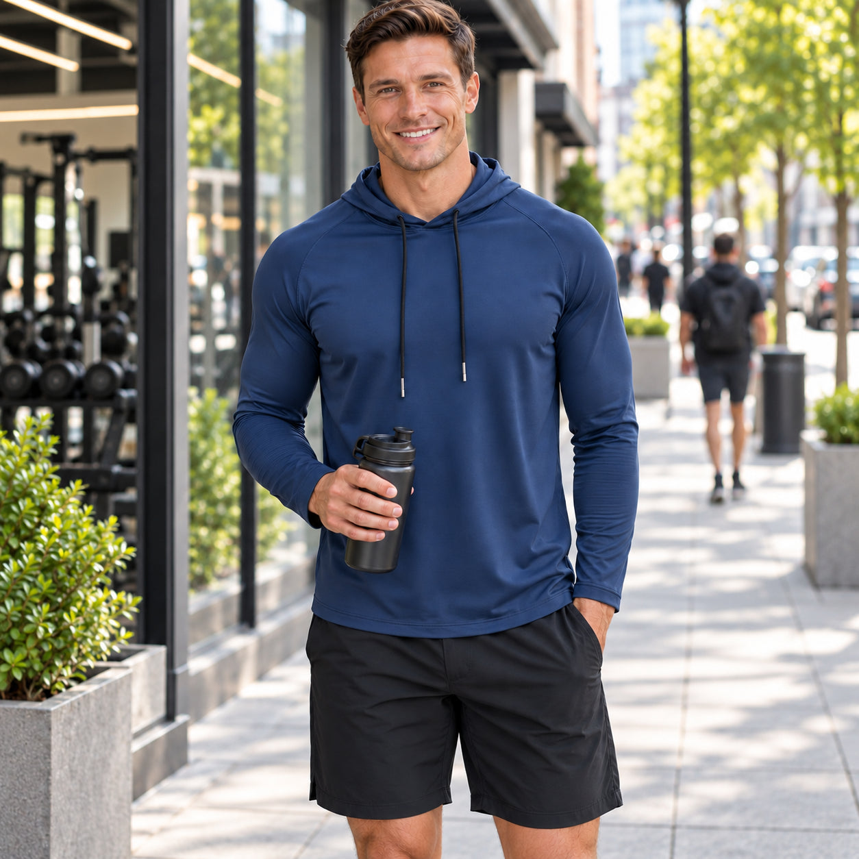 Men’s 2-Pack Breathable Lightweight Casual Hoodies