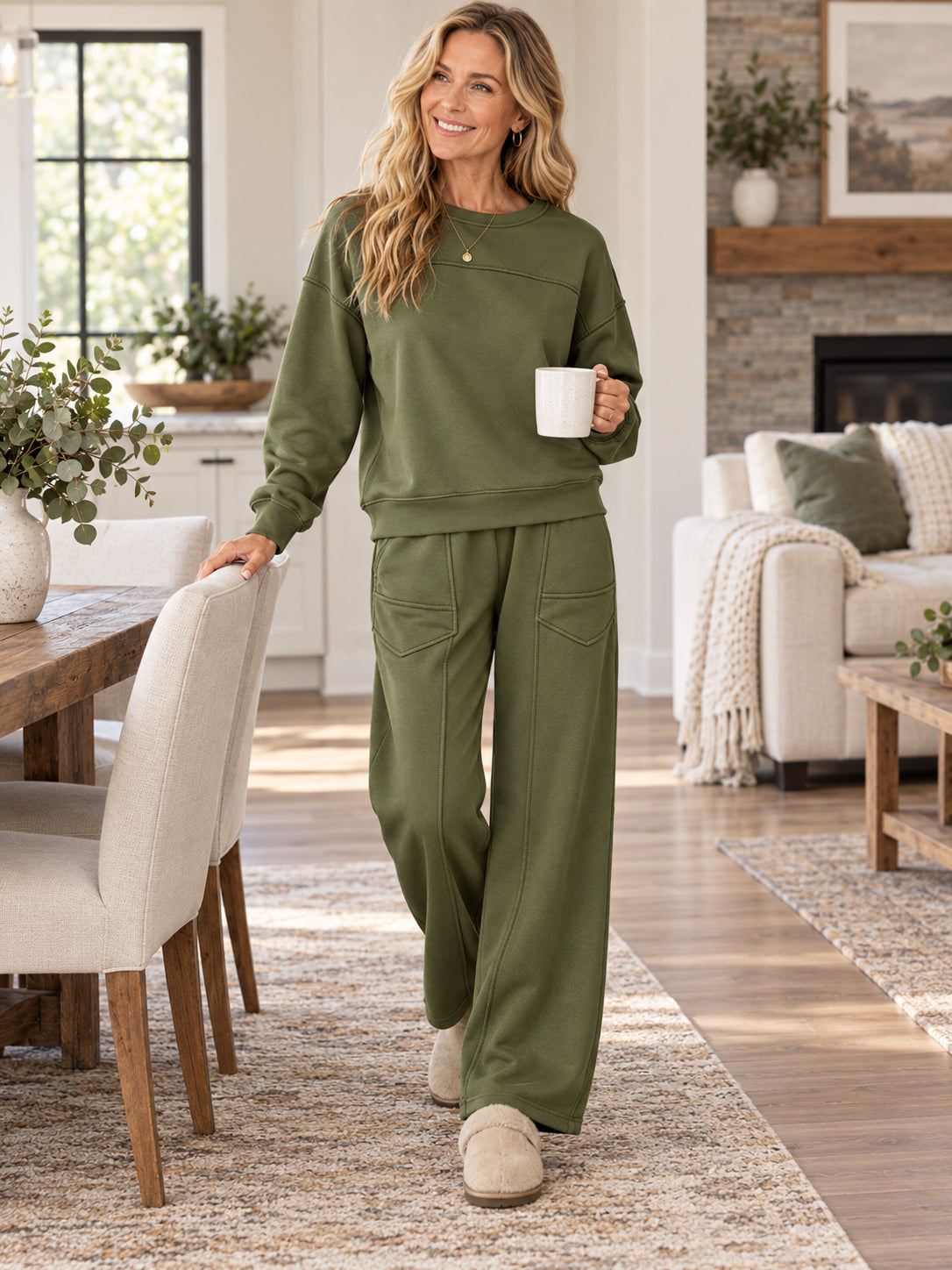 Women's Ultra-Soft Lounge & Travel 2-Piece Set