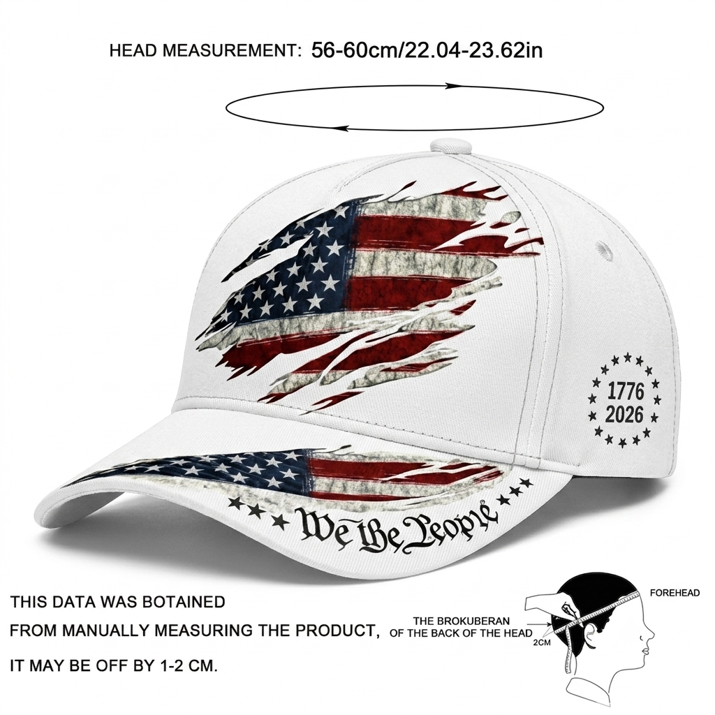 🧢 250th Anniversary Print Baseball Cap