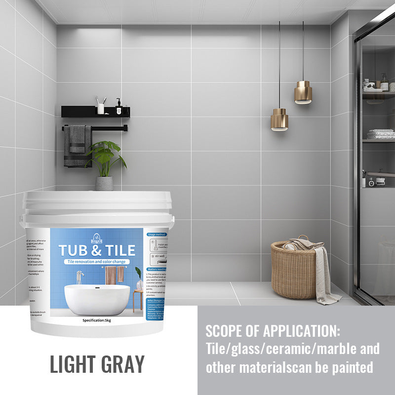 π 2-Hour Bathroom Renovation! Premium Tub & Tile Refinishing Kit for Instant Showroom-Ready Floors π β¨