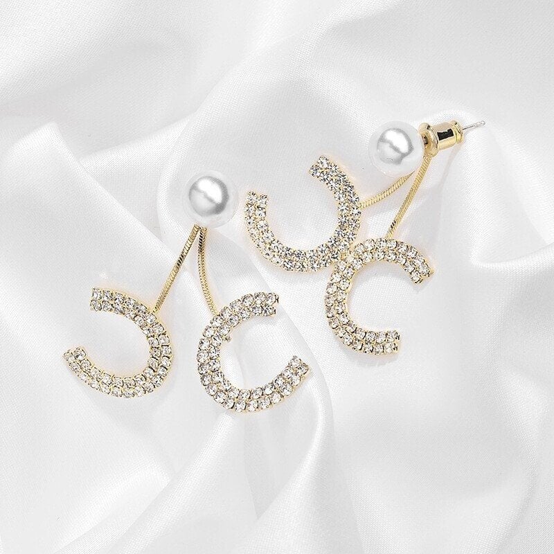 Luxury Double C Earrings