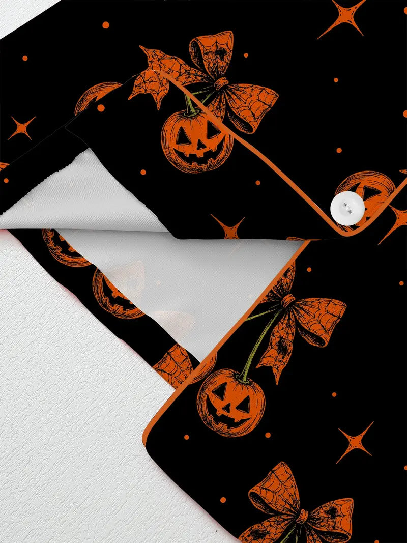 Cute & Cozy Halloween Pumpkin Pajama Set