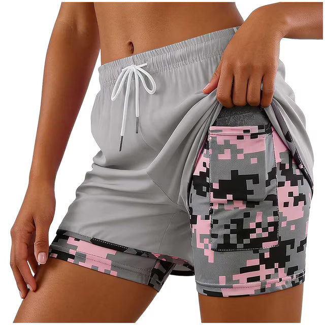 🏃‍♀️ Women's High-Waisted Athletic Shorts