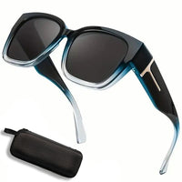 Black-Blue Gradient Clear