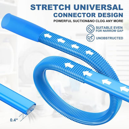 🛡️ Fire-Prevention Dryer Vent Cleaner Kit: Deep Cleaning Lint Remover Vacuum Attachment Tool ✨