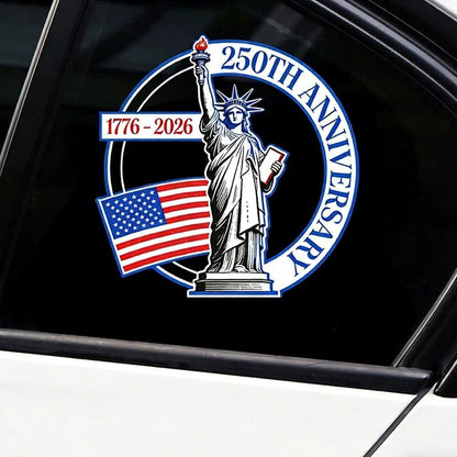 USA 250th Anniversary Decal 1776-2026