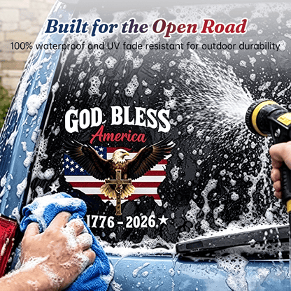 USA 250th Anniversary Decal 1776-2026