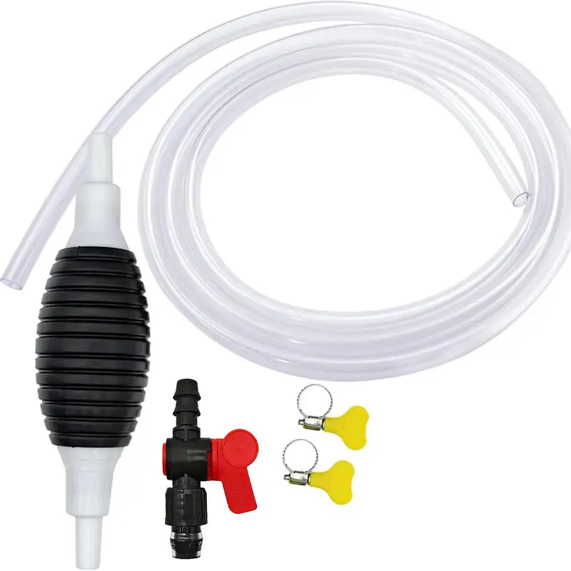 ⛽ High-Flow Manual Siphon Transfer Pump Kit