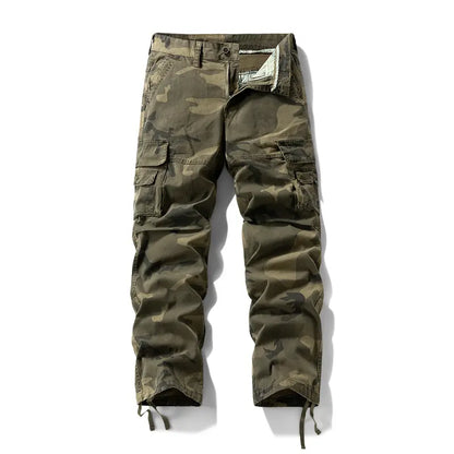 Men’s Stretch Camouflage Cargo Pants