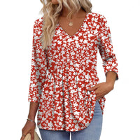 Red Printed