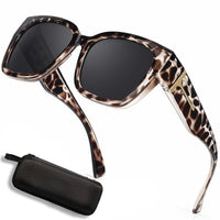 Grey Leopard Print