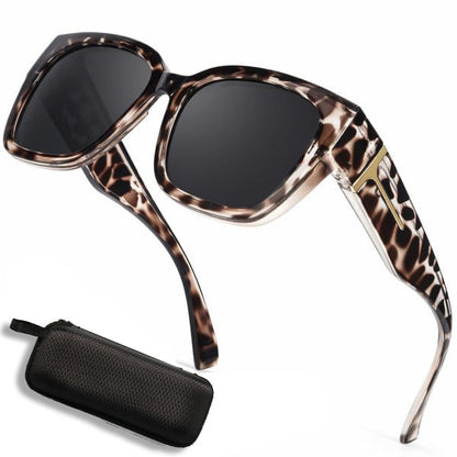 🔥Polarized Fit Over Sunglasses for Women🕶️ – UV400 Protection for Prescription Glasses ✨