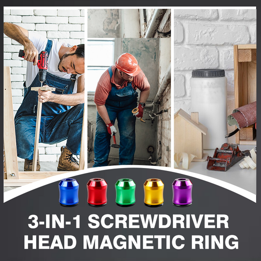 🔥The Quantum Grip Strong Magnetic Screw Ring, 1/4 Inch/6.35mm Universal Magnetic Screw Ring Head