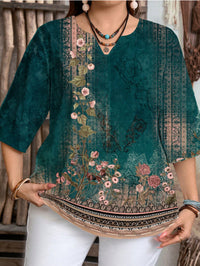 Green Floral