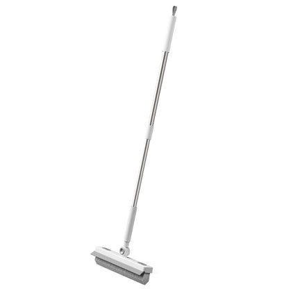 Banish Dirt Instantly! 🧹Deep Clean Floor Brush with V-Shaped Bristles ✨ Perfect for Kitchen, Patio & Hardwood Floors 🏡