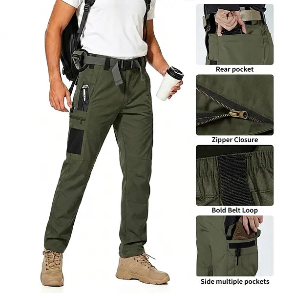 Men’s Waterproof Tactical Cargo Pants