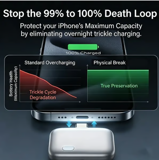 Smart Auto Cut Charging Adapter
