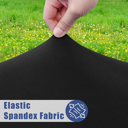 🔥Reusable Stretchy Fabric Table Cover with Elastic Edge💦Spill-Proof & Wind-Resistant! 🌬️