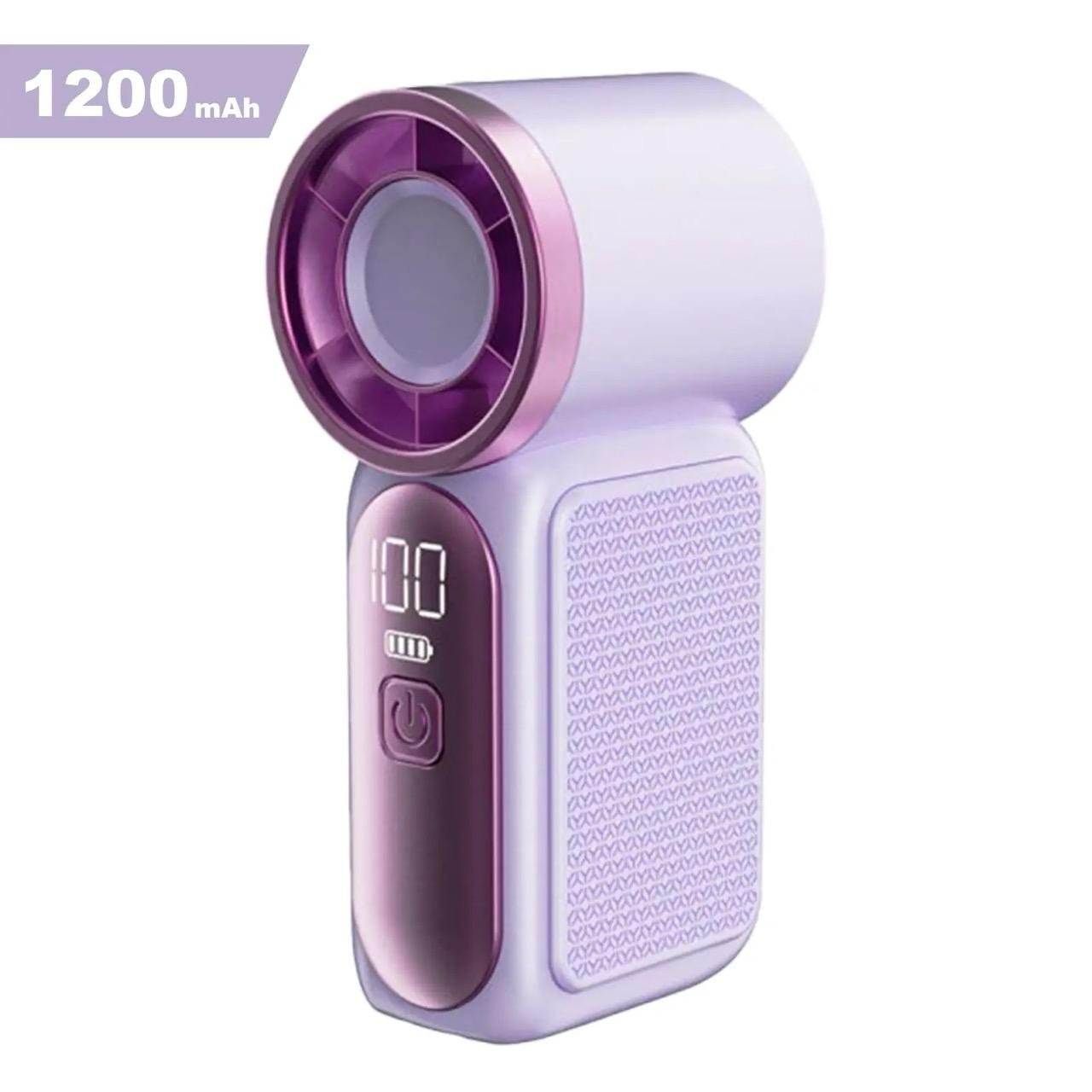 🔥Limited time sale🌬️Mini Handheld Fan with LED Display