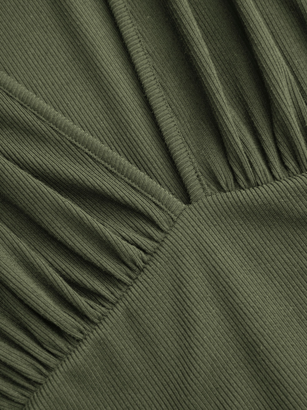 Flattering Ruched V-Neck Romper
