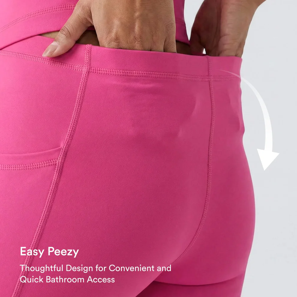 💗Plush Backless Active Dress with Built-In Shorts