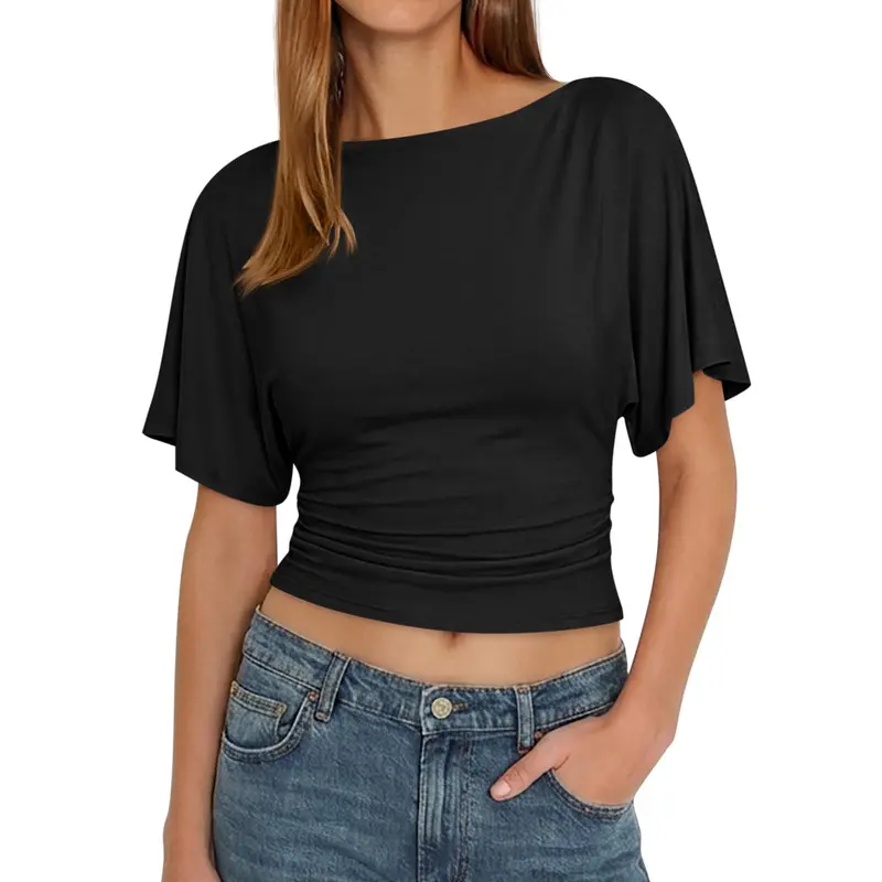 ☀️Women’s Flattering Tie-Back Wrap Top