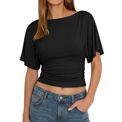 ☀️Women’s Flattering Tie-Back Wrap Top