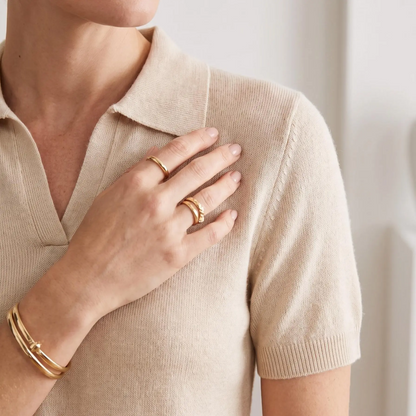 ☁️Women’s Soft Knit Polo Top