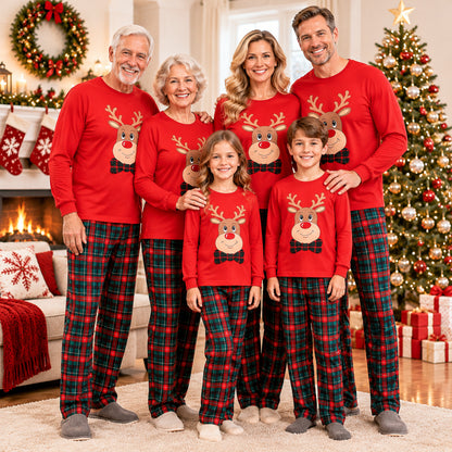 Comfy Cotton Holiday Lounging Sleepwear Set
