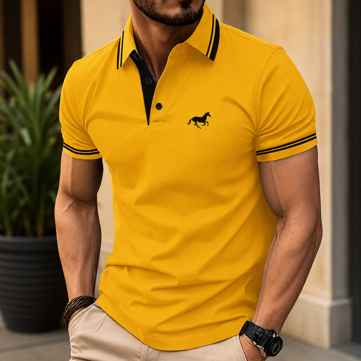 👔 3-Pack Men's Casual Polo Shirts