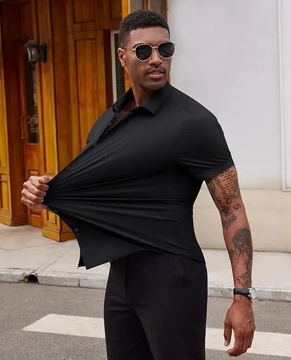 Men’s Stretch Short Sleeve Shirt