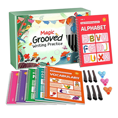 ✏️📚 Writing Workbook Set for Kids Ages 3–8