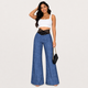 Plus Size Wide Leg Trousers for Women 💙