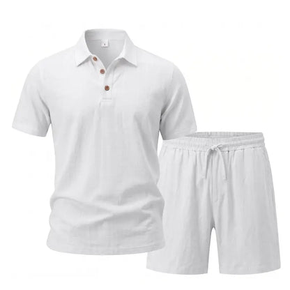 Men’s Linen-Blend Vacation Set