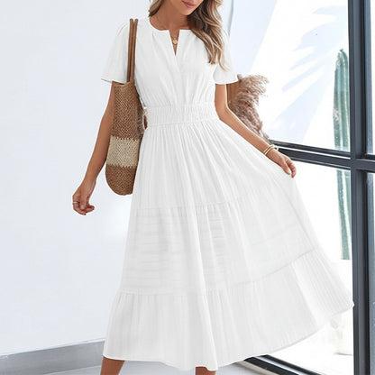 🌸 Women's Casual Boho Midi Beach Dress