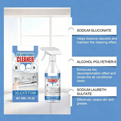 💨 No-Dismantling Foam Air Conditioner Cleaner