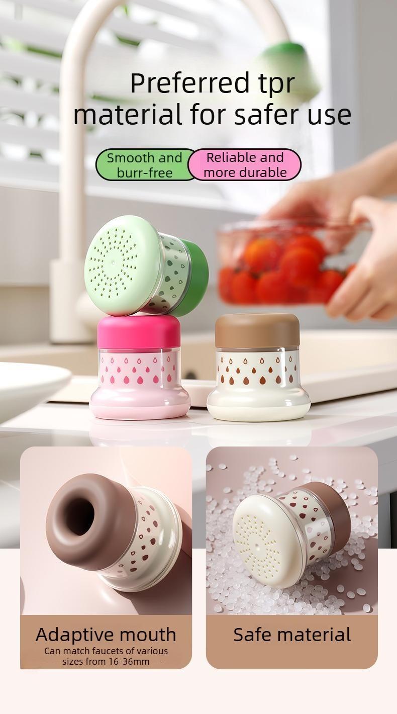🚰 Rotatable Multi-Layer Faucet Water Filter &amp; Splash Guard