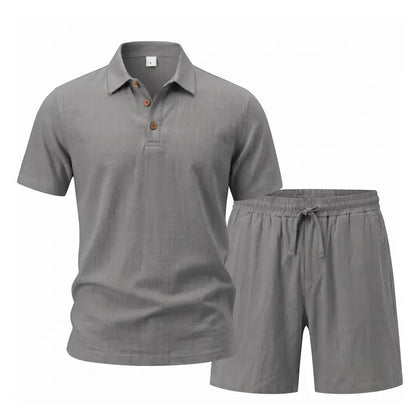 Men’s Linen-Blend Vacation Set