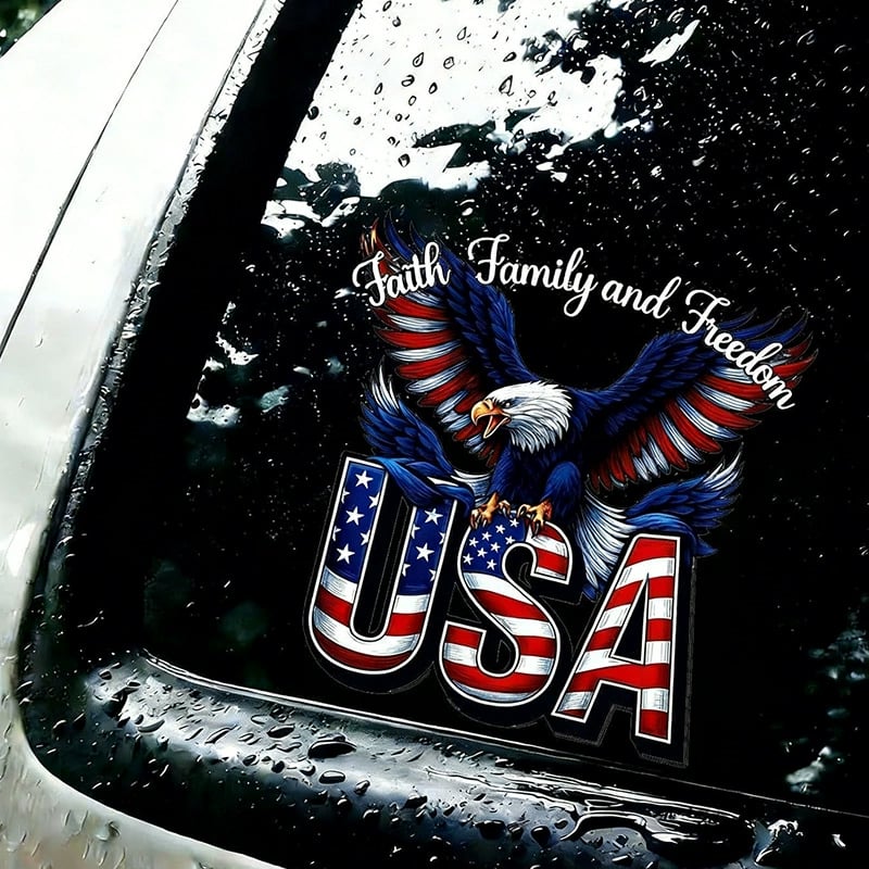 USA 250th Anniversary Decal 1776-2026
