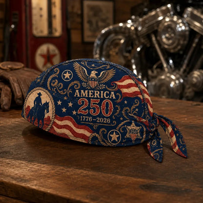 ⚡️Independence Day 49% OFF- 🏍️ America 250 Cycling Pirate Hat / Biker Headwrap
