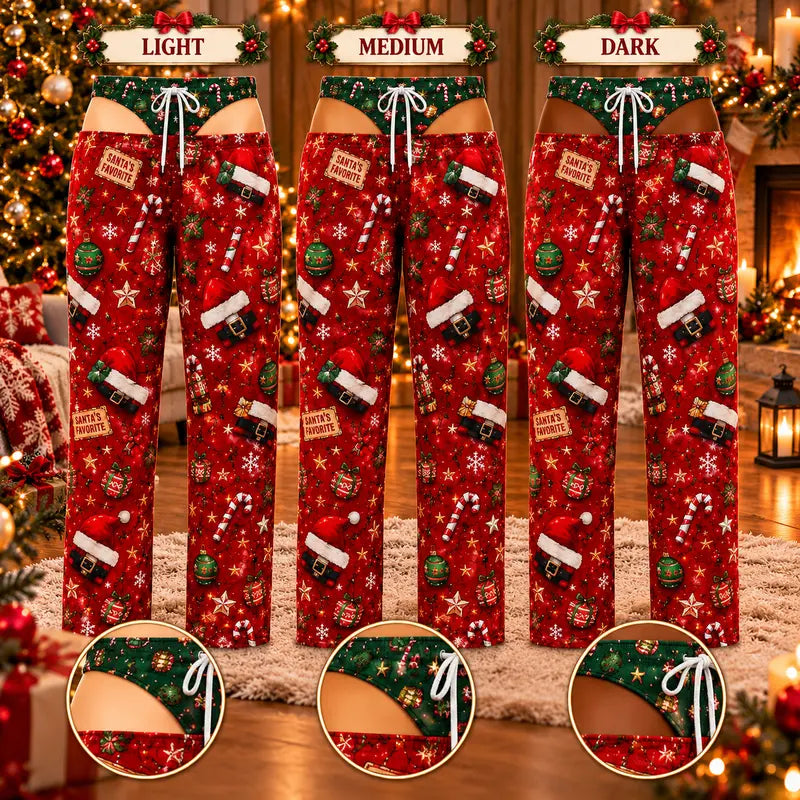 Funny 3D Christmas Matching Pajama Set