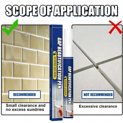 🖊️ Waterproof Tile Grout Repair Pen