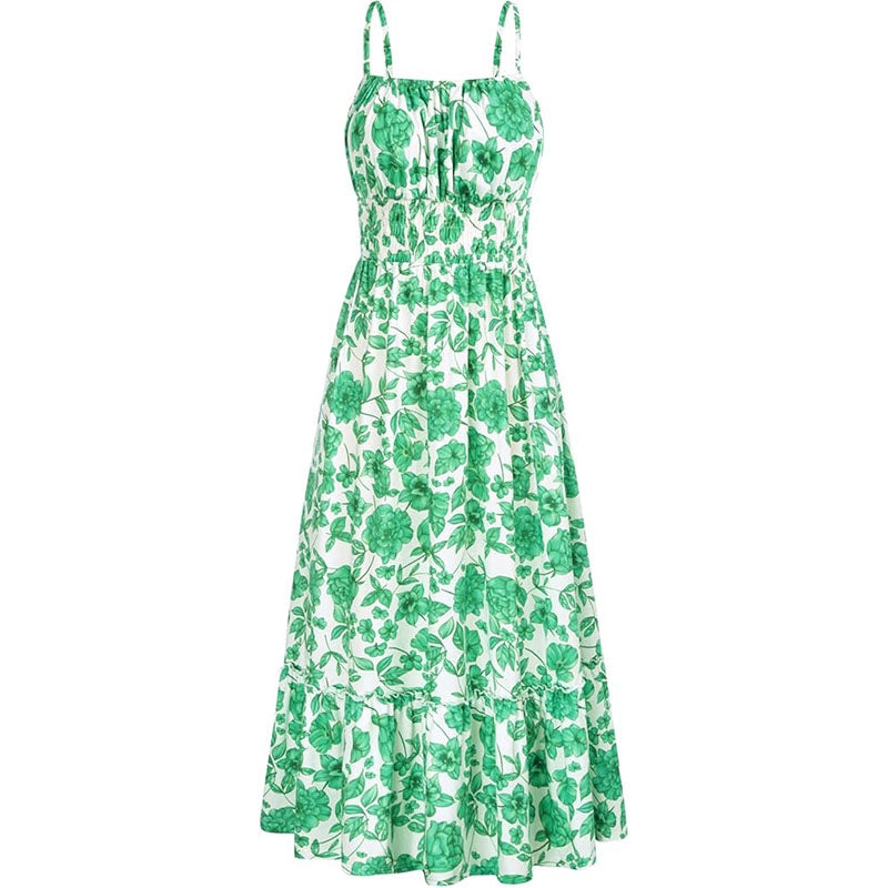 🌸 Floral Maxi Dress with Pockets – Breezy, Boho & Perfect for Summer