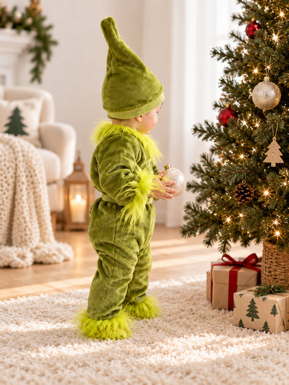 Baby’s Cozy Holiday Costume Set