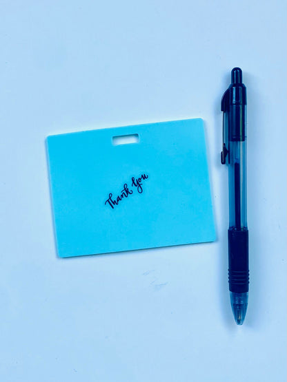 Reusable Erasable Badge Notes: Dual-Sided, Fade-Proof Nursing Pocket Notepad! 🩺✨
