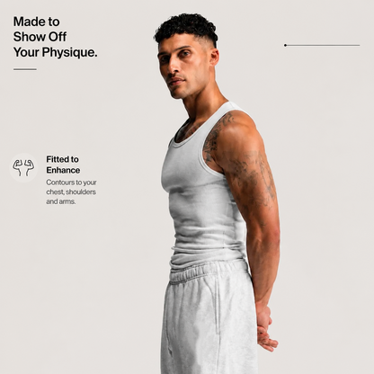 Men’s Cotton Fitted Tank Tops