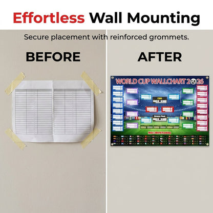 ultimate-2026-soccer-fan-wall-chart-kit-group-stage-knockout-posters-23-6-x-35-4-marker-pen-mounting-strips-included-5804